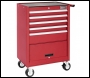 Britool Expert - Classic 6 Drawer Roller Cabinet Red - Code E010140B