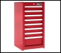 Britool Expert - Classic 8 Drawer Side Cabinet Red/Black - Code E010248B