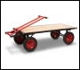 Armorgard TT1000 Turnable Truck Large Trolley inc Large Handle + Puncture Proof Tyres - 690x1570x470 - Code TT1000
