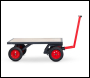 Armorgard TT1000 Turnable Truck Large Trolley inc Large Handle + Puncture Proof Tyres - 690x1570x470 - Code TT1000