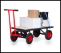 Armorgard TT1000 Turnable Truck Large Trolley inc Large Handle + Puncture Proof Tyres - 690x1570x470 - Code TT1000