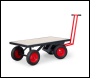 Armorgard TT1000 Turnable Truck Large Trolley inc Large Handle + Puncture Proof Tyres - 690x1570x470 - Code TT1000