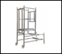 Lewis Trade Heavy Duty Aluminium Podium Steps 1 Metre Platform Height - Adjustable Heights