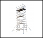 LEWIS Industrial Scaffold Tower Double Width 1.8m Long - 4.2m Platform Height