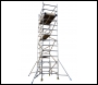 LEWIS Industrial Scaffold Tower Double Width 1.8m Long - 4.2m Platform Height