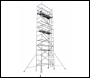 LEWIS Industrial Scaffold Tower Single Width 2.5m Long - 8.7m Platform Height