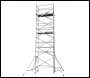 LEWIS Industrial Scaffold Tower Single Width 3.2m Long - 8.7m Platform Height