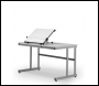 Vistaplan Vector Reversible Desk Grey - A1 or A2