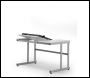 Vistaplan Vector Reversible Desk Grey - A1 or A2