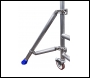 Lewis Trade Heavy Duty Aluminium Podium Steps 1.75 Metre Platform Height inc Stabilisers - Adjustable Heights
