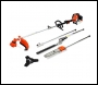 P1PE P5200MT 52cc Petrol Garden Multi-Tool inc Easy Recoil Start, Easy Feed Trimmer Head + 1m Extension