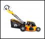 P1 Power P5100SPE 20 inch  / 51cm 196cc 4-in-1 Petrol Electric Start Lawnmower Powered by Hyundai, 70L Collect, Mulching, Rear & Side Discharge