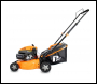 P1 Power P4100P 16 inch  / 41cm 79cc Petrol Push Lawnmower Powered by Hyundai, 40L Collect & Rear Discharge