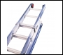 Lyte Heavy Duty Double Rope Operated 3 Section Extension Ladders Class 1