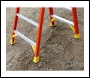 Werner 72004 Fibreglass Podium Stepladder  - 4 Tread