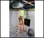 Werner 72003 Fibreglass Podium Stepladder  - 3 Tread
