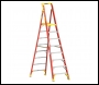 Werner 72008 Fibreglass Podium Stepladder  - 8 Tread