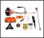 P1PE P5200BC 52cc 2-stroke Split Shaft Petrol Grass Trimmer / Brushcutter inc Easy Recoil Start + Easy Feed Trimmer Head