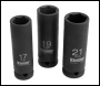 Kielder KWT-126-01 1/2in Drive Deep Impact Socket Set 3 Piece