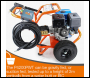 P1 Power P4200PWT 290bar Petrol Pressure Washer, Hyundai 14hp Engine, Triplex Annovi Reverberi Pump, 15L/min Flow Rate