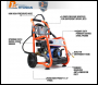 P1 Power P3200PWT 3200psi 7HP Petrol Pressure Washer with Annovi Reverberi Triplex Pump - 11L/min, 214 bar