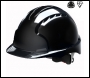 JSP EVO®3 AJF170-001-100 Revolution® Wheel Ratchet - Black - Vented Safety Helmet