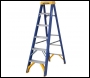 Werner Industrial Fibreglass Swingback Step Ladders c/w Slip Resistant Treads