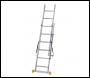 Werner Abru Promaster Double Section Reform Ladders - ExtensionPlus X3