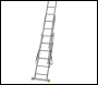 Werner Abru Promaster Triple Section Reform Ladders - ExtensionPlus X4