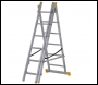 Werner Abru Promaster Triple Section Reform Ladders - ExtensionPlus X4