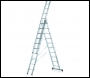Zarges 41537 Trade 3-Part Skymaster - 3 x 7 rungs