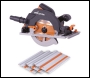 Evolution R185CCSX 18mm TCT Multi-Material Cutting Circular Saw With Track