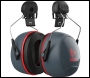 JSP AEB040-0C1-A00 JSP Sonis 3 Helmet Mounted Ear Defenders 36dB SNR To Suit JSP Powercap Infinity and JSP Evo Helmet ranges - Pack of 10