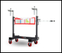 Armorgard LoadAll LA750PRO Board PRO Trolley 750-PRO inc Signage, Handle + Clamp Kit - 2455x600x2030mm