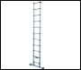 Zarges Compactstep 3.8m Telescopic Ladder & Stabiliser Bar - Code 40401