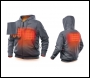 Milwaukee M12HHGREY3-0 GREY HEATED HOODIE