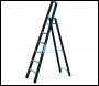 Zarges Black Anodised Megastep S 1x6 - 41148