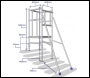LEWIS Stairwell Podium 250mm to 500mm Platform Height - LSP