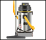 V-Tuf MAXI H50 H CLASS STAINLESS DRUM 50L DUST VACUUM CLEANER - available in 110v or 240v
