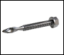 EVOLUTION 5.5 X 50MM 5/16” HEX HEAD SUPERTEK 7 SELF DRILL 4.00-18MM - TSHW5.5-50-7 - Per 100