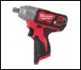 Milwaukee M12™ Sub Compact ½″ Impact Wrench - M12 BIW12-202C