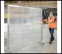 PROGUARD SCREEN 1.9M X 1.9M WITH CASTORS - PSQW1