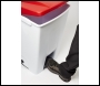 Unisan Mobile Pedal Bin for Waste or Recycling, 60L - Lid Colour White Only - RB8332-1