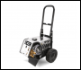 V-TUF RAPIDMSC 240v MOBILE COLD PRESSURE WASHER with STAINLESS COVER 130 BAR @ 9 L/Min - Includes 9m Hose