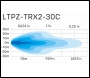 LTPRTZ 180W 30 inch  TRX2-30C Offroad Lightbar