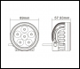 LTPRTZ 18W LED Reversing Light with 90° Flood