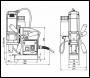 ALFRA RotaBest RB35B Magnetic Base Core Drill - Available in 110v or 240v