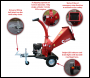 Crytec Terminator 15Hp 120mm Road Towable Chipper 420cc