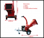 Crytec Terminator 15Hp 120mm Road Towable Chipper 420cc
