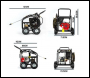 Crytec 13HP MA51 Petrol Pressure Washer